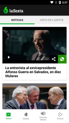 laSexta android App screenshot 6